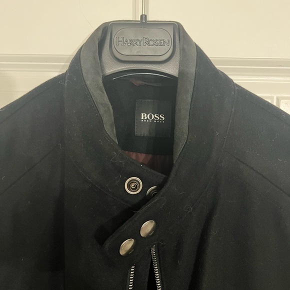 Hugo boss mandarin collar coat - Picture 2 of 6